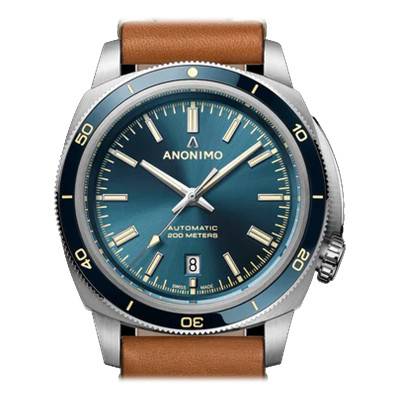 Nautilo Vintage Blue Watch AM-5019.06.103.I12 - Anonimo