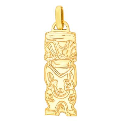 Yellow Gold 375 or 750 Tiki Pendant - Rosatella