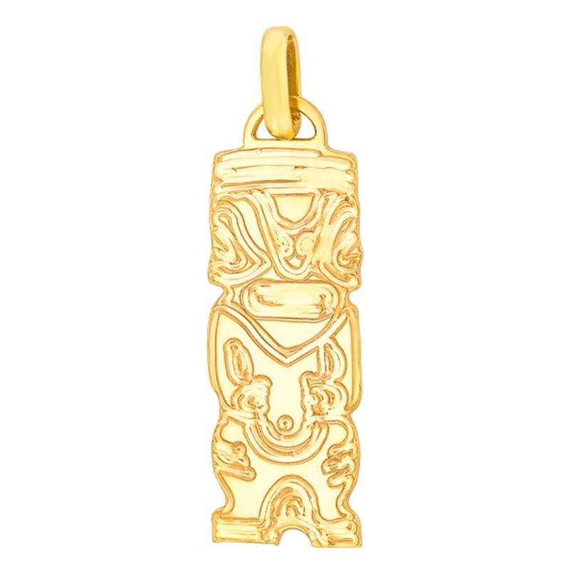 Yellow Gold 375 or 750 Tiki Pendant - Rosatella