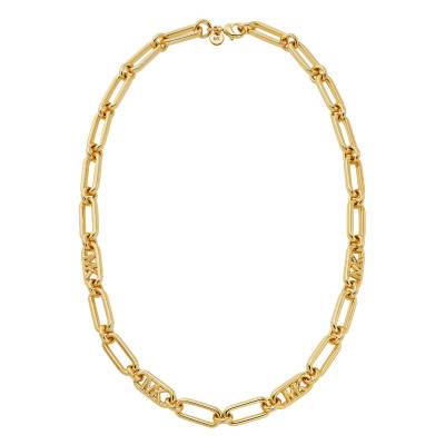 Collier MK Statement Link Plaqué Or Jaune, Longueur 43 cm - Michael Kors