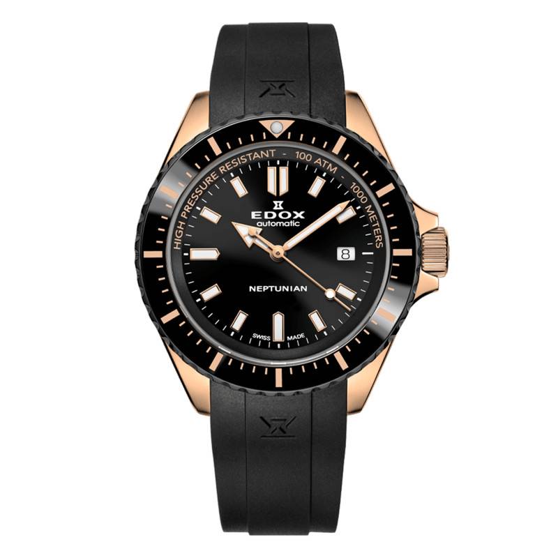 Neptunian Automatic Watch 80120-37RNNCA-NIR - Edox