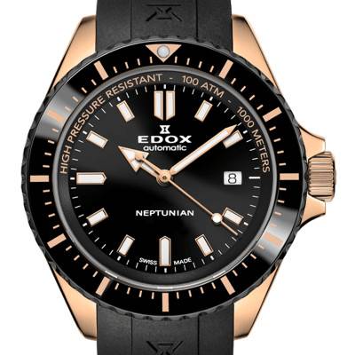 Montre Neptunian Automatic 80120-37RNNCA-NIR - Edox