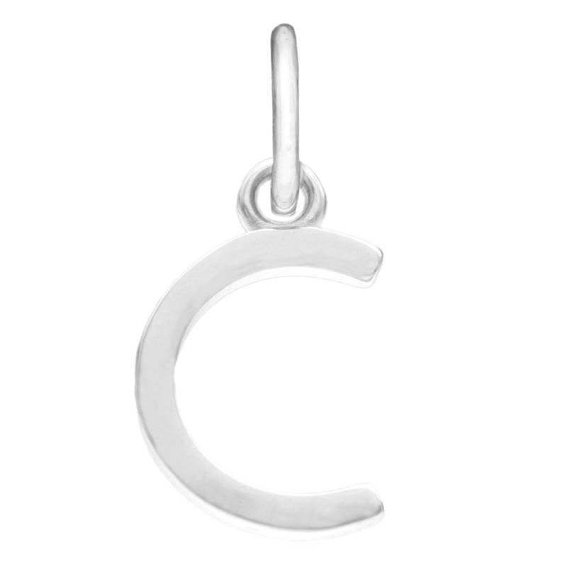 925 Silver Letter Pendant - Artemis