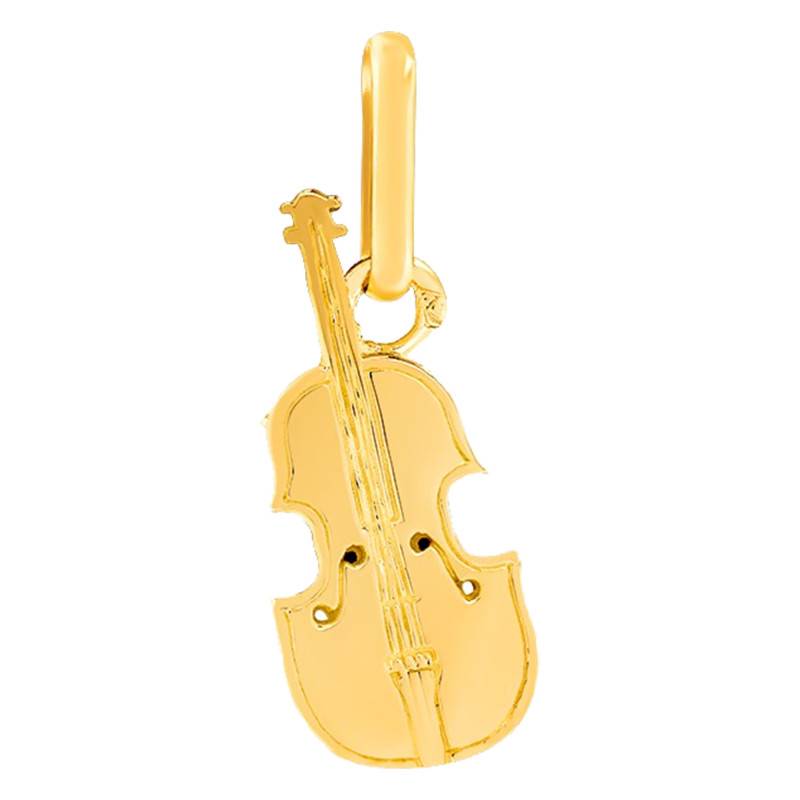 Yellow Gold 375 or 750 Violin Pendant - Lucas Lucor