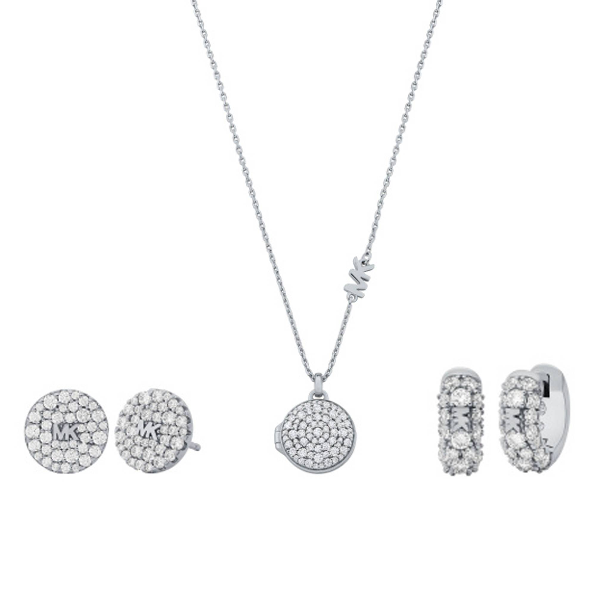 Coffret Premium Collier et Boucles en Argent - Michael Kors - Ocarat