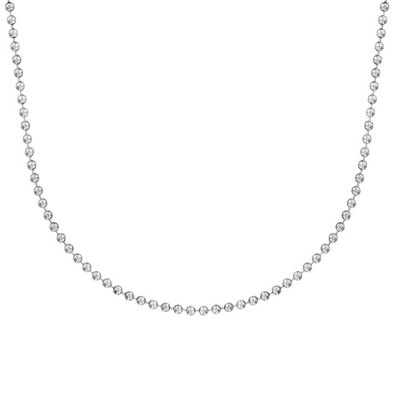 925 Silver Bead Chain, 75 cm Length, 1,85 mm Width - Manillon