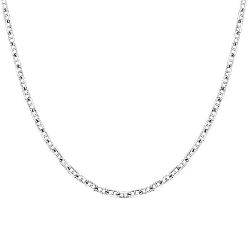 750 White Gold Mariner Chain, Length 55 cm, Width 1.50 mm - Manillon