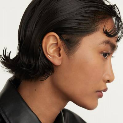 Boucle d'oreille Essentials Tea Dorée Zircons - PG01-738-U - Pdpaola
