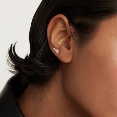 Boucle d'oreille Nikita Essentials Dorée Zircons- PG01-741-U - Pdpaola