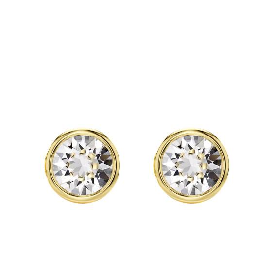 Boucles D'oreilles Clips En Métal Doré - Occasion En Parfait état - Modèle Simple