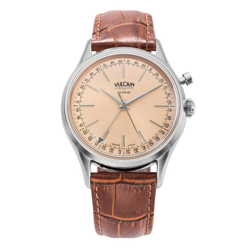 Watch Cricket President 36mm Pale Salmon - Vulcain