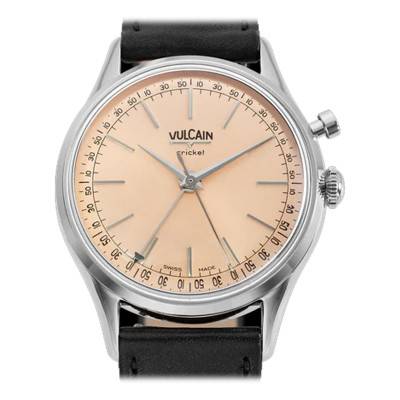 Watch Cricket President 39mm Pale Salmon - Vulcain