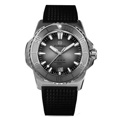 Watch Reef 39.5 mm Automatic Grey dial COSC 300M 2201.1.6341 - Formex
