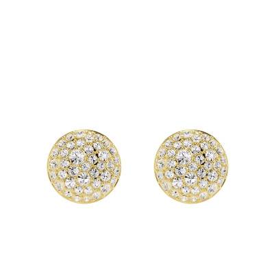 Boucles d'oreilles Meteora Métal Doré & Cristaux Blancs - 5683444 - Swarovski