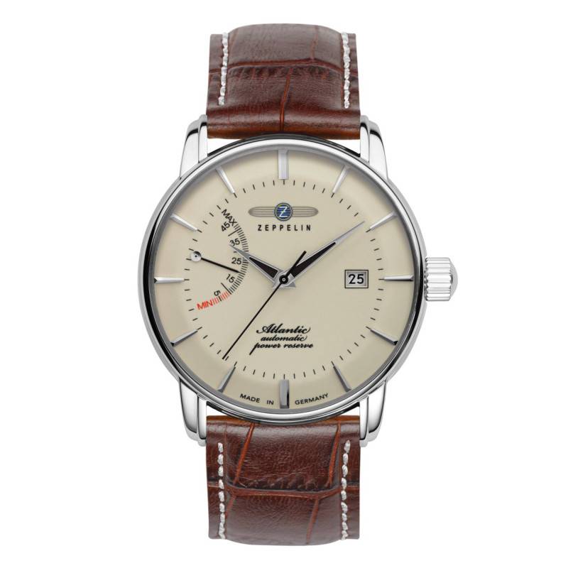 Atlantic Automatic Beige Dial Watch 84625 - Zeppelin