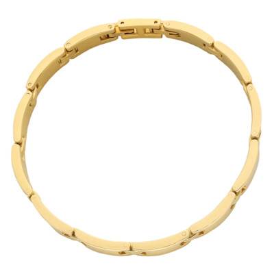 Elyes Gold-Plated Steel Bracelet, 20 cm - Phebus