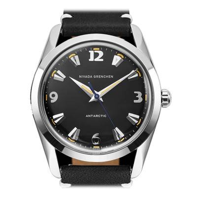 Montre Antarctic 35mm Black Beige Luminova 35017M - Nivada Grenchen