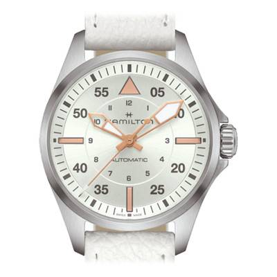Khaki Aviation Pilot Auto 36 mm Watch H76215850 - Hamilton