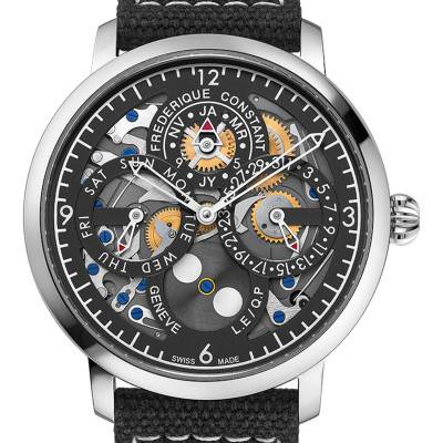 Slimline Manufacture Perpetual Calendar Watch FC-775PS4S6 - Frédérique Constant