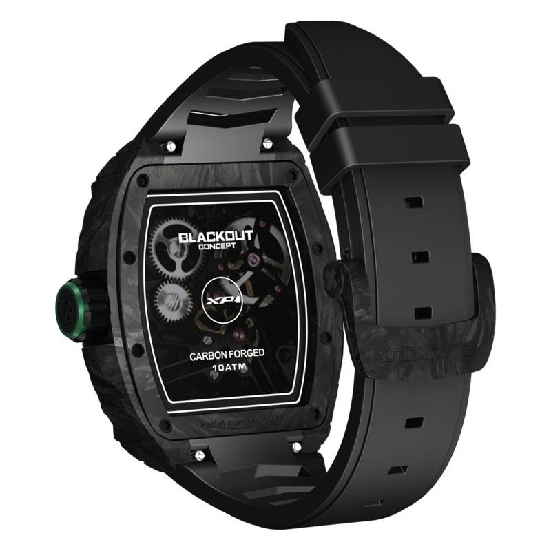 Montre digitale Concept XT noire - Feu Vert