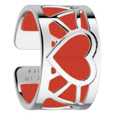 Bague Guess métal argenté rhodié maillon - UBR51421 - Promo Bijoux Pas Cher
