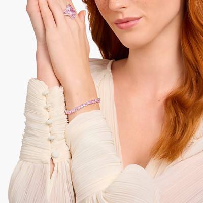 Bracelet Heritage Glam en Argent 925 & Zircones Roses, Longueur 16 à 19 cm, Largeur 6,50 mm - A2144-051-9 - Thomas Sabo