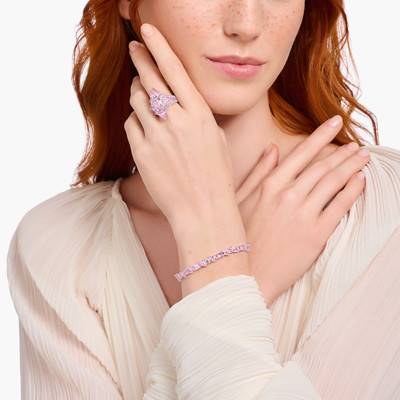 Bague Cocktail Heritage Glam en Argent 925 & Zircones Roses - TR2441-051-9 - Thomas Sabo
