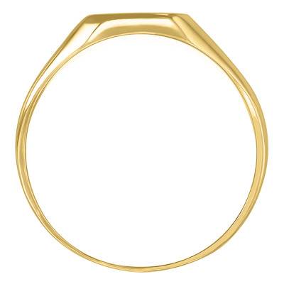 375 Yellow Gold Signet Ring - Imperium