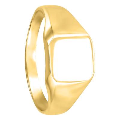 375 Yellow Gold Signet Ring - Imperium