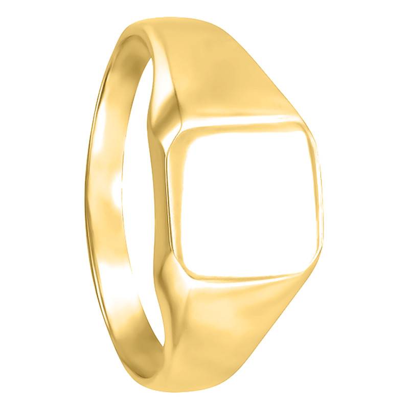 750 Yellow Gold Signet Ring - Imperium