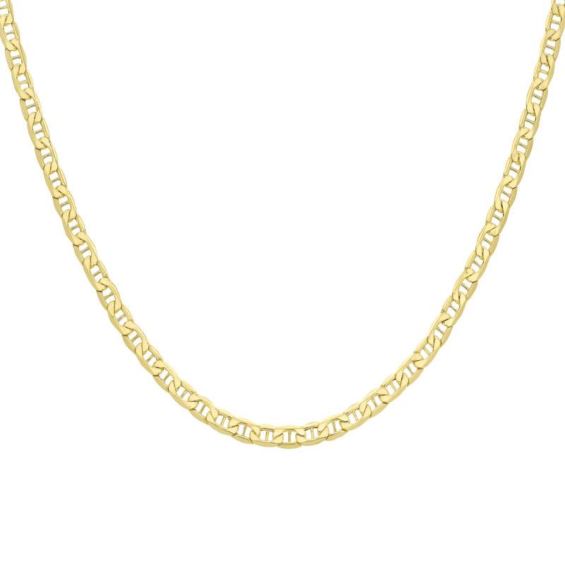 375/1000 Yellow Gold Mariner Chain, 46 cm Length, 4.80 mm Width - Manillon