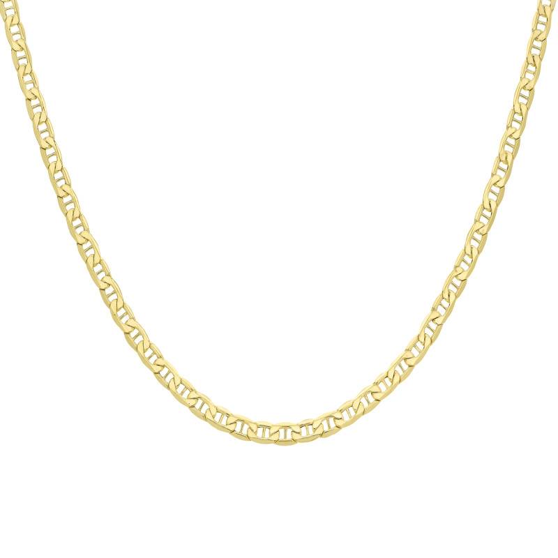 375 Yellow Gold Mariner Chain, Length 51 cm, Width 5.40 mm - Manillon