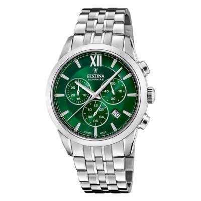 Swiss Made Chrono Watch F20040/3 - Festina Swiss Made