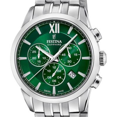 Swiss Made Chrono Watch F20040/3 - Festina Swiss Made