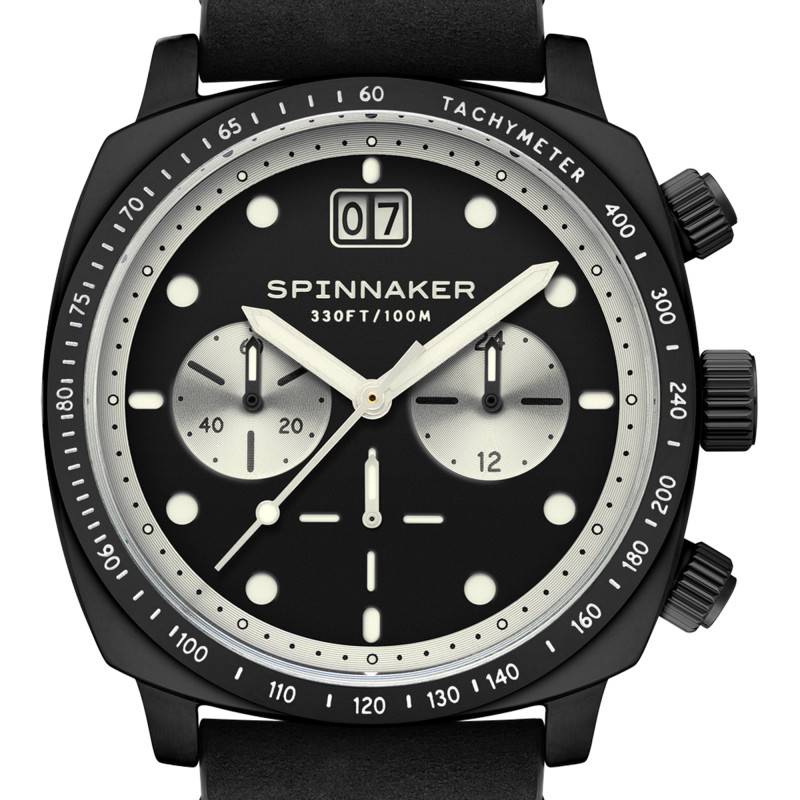 Montre Hull Chronograph All Black SP 5068 08 Spinnaker Ocarat