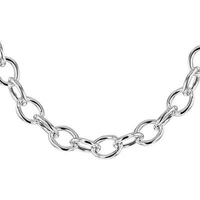 Chaîne Holl Argent, Longueur 45 cm, Largeur 6,00 mm - Emanessence
