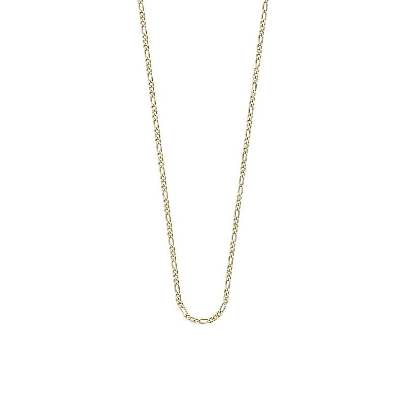 Lotus Silver Gold-Plated 925 Sterling Silver Figaro Chain, 42 cm to 45 cm - LP3287-1/2 - Lotus