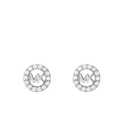 Boucles d'oreilles Kors MK Rondes Argent 925 & Zircones - Michael Kors