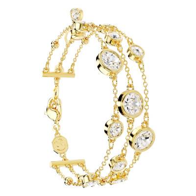 Bracelet Imber Métal Doré & Cristaux Blancs, Longueur 15,5 à 20,5 cm - 5680095 - Swarovski