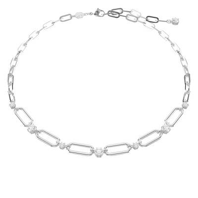 Collier Constella, Métal Rhodié & Cristaux Blancs, Longueur 38 à 45 cm - 5683360 - Swarovski