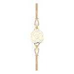 Cream Enamel & Gold-Plated Steel