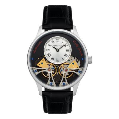 Montre Faraday Double Barrel Automatic Classic Black ES-8179-01 - Thomas Earnshaw