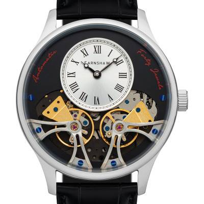 Montre Faraday Double Barrel Automatic Classic Black ES-8179-01 - Thomas Earnshaw