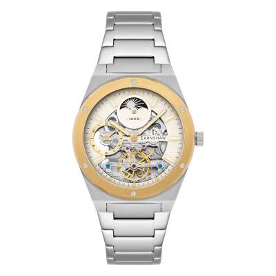 Montre Drake Dual Time Automatic White Gold ES-8291-33 - Thomas Earnshaw