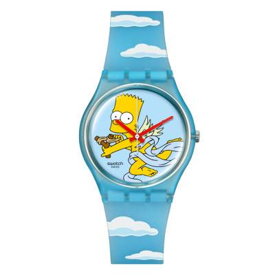 Swatch x The Simpsons Angel Bart SO28Z115 Watch - Swatch