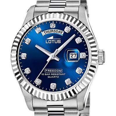 Montre Freedom Blue 18854/5 - Lotus