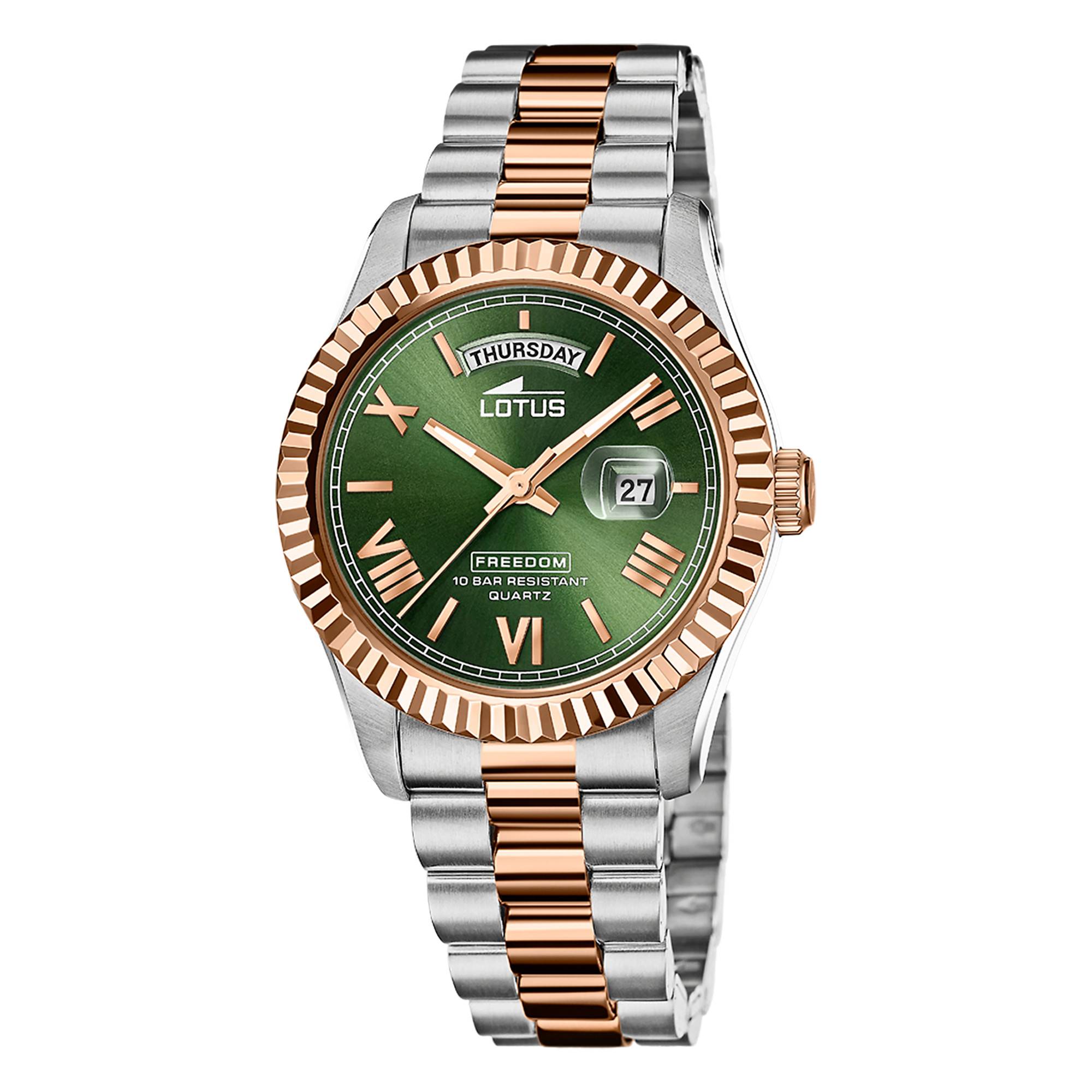 Montre lotus verte new arrivals