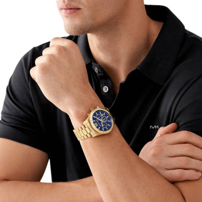 Michael kors men's chronograph watch best sale