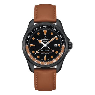 Montre DS Action GMT C0324293605100 - Certina