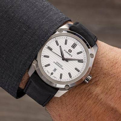 Montre Essence 43mm Blanche 0330.1.6311 - Formex